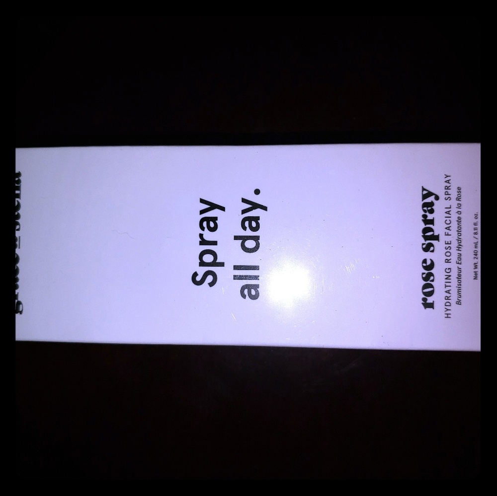Grace and Stella rose water facial spray